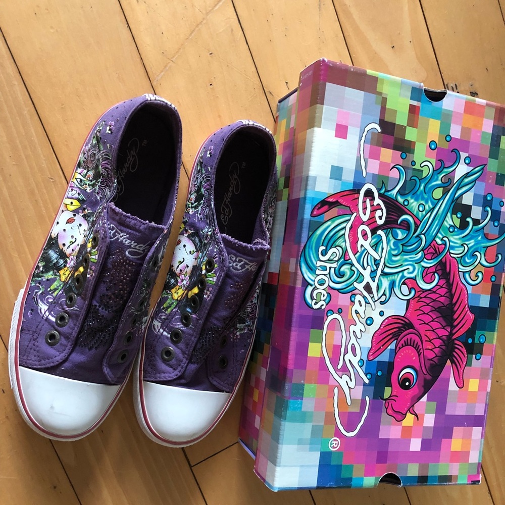 Ed Hardy women’s shoes size 8